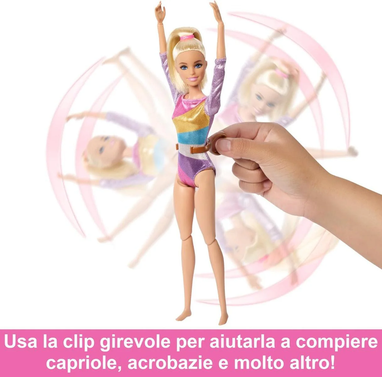Barbie Ginnasta Playset con oltre 10 accessori - Image 5