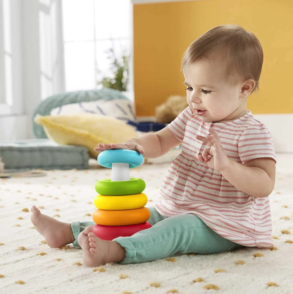 Fisher Price - Piramide 5 Anelli Eco - Image 5