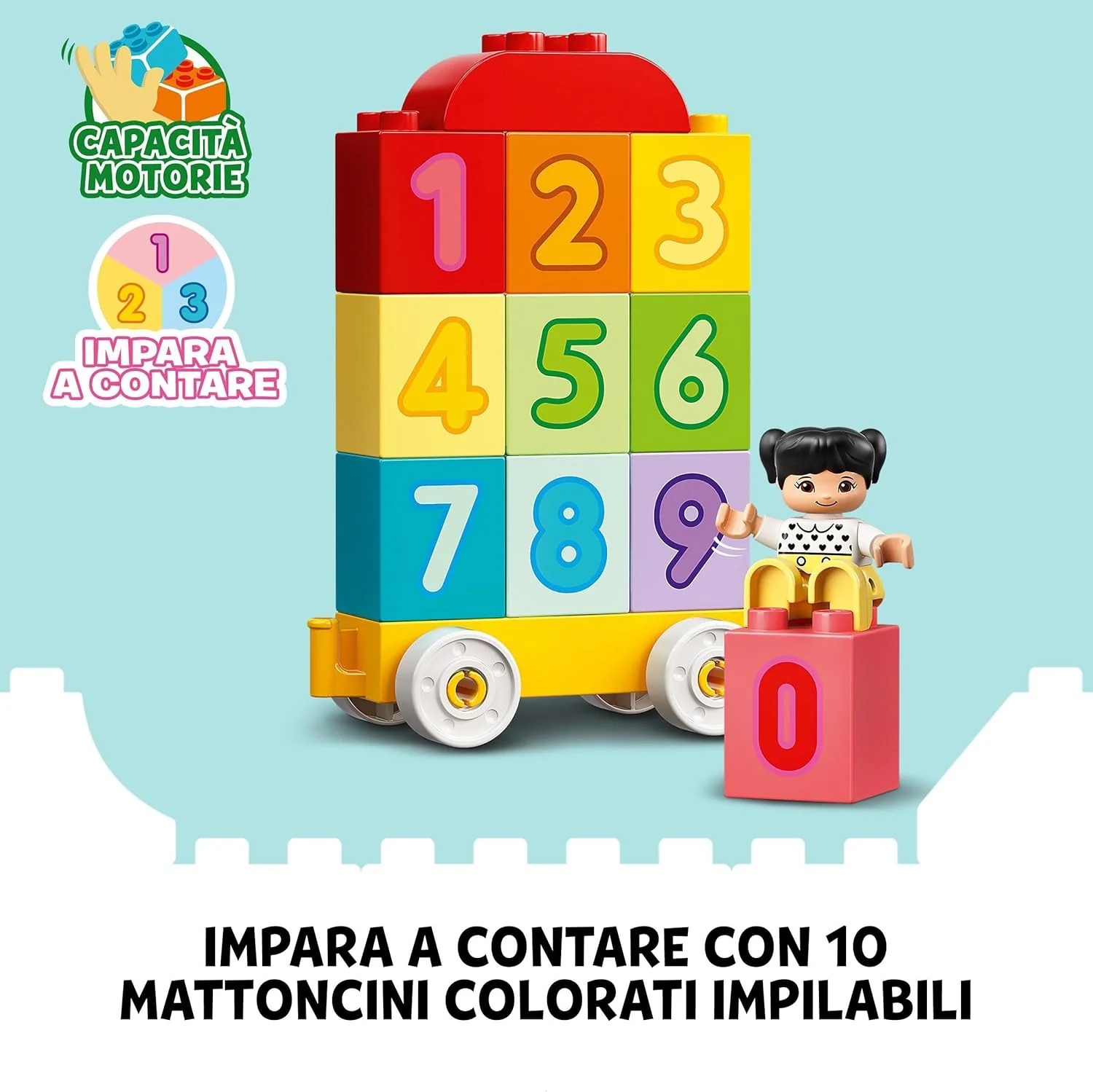 Lego Duplo - Treno dei Numeri Impariamo a Giocare 10954 - Image 3