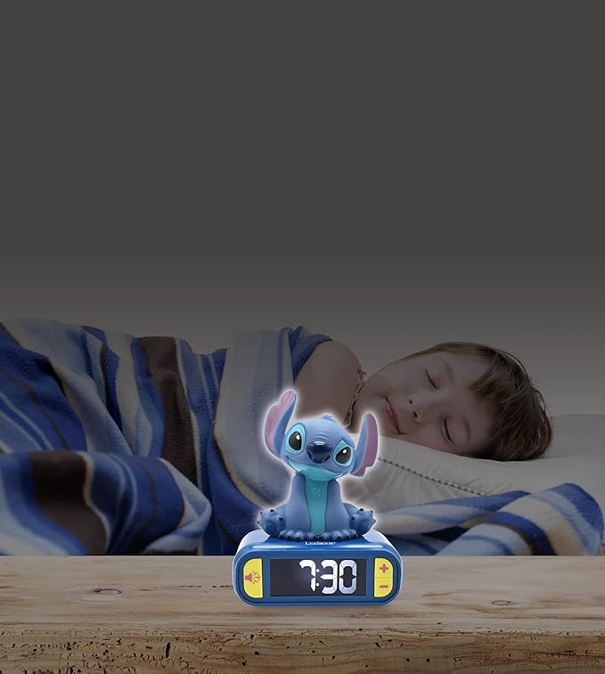 Lexibook - Sveglia Digitale Disney Stitch - Image 3
