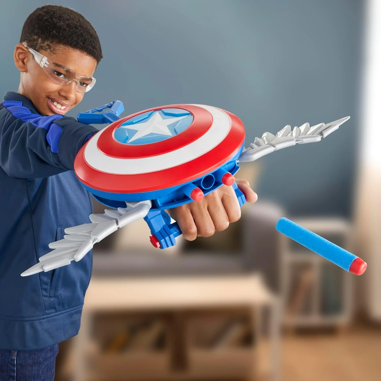 Marvel Captain America Brave New World Scudo Blaster - Image 7